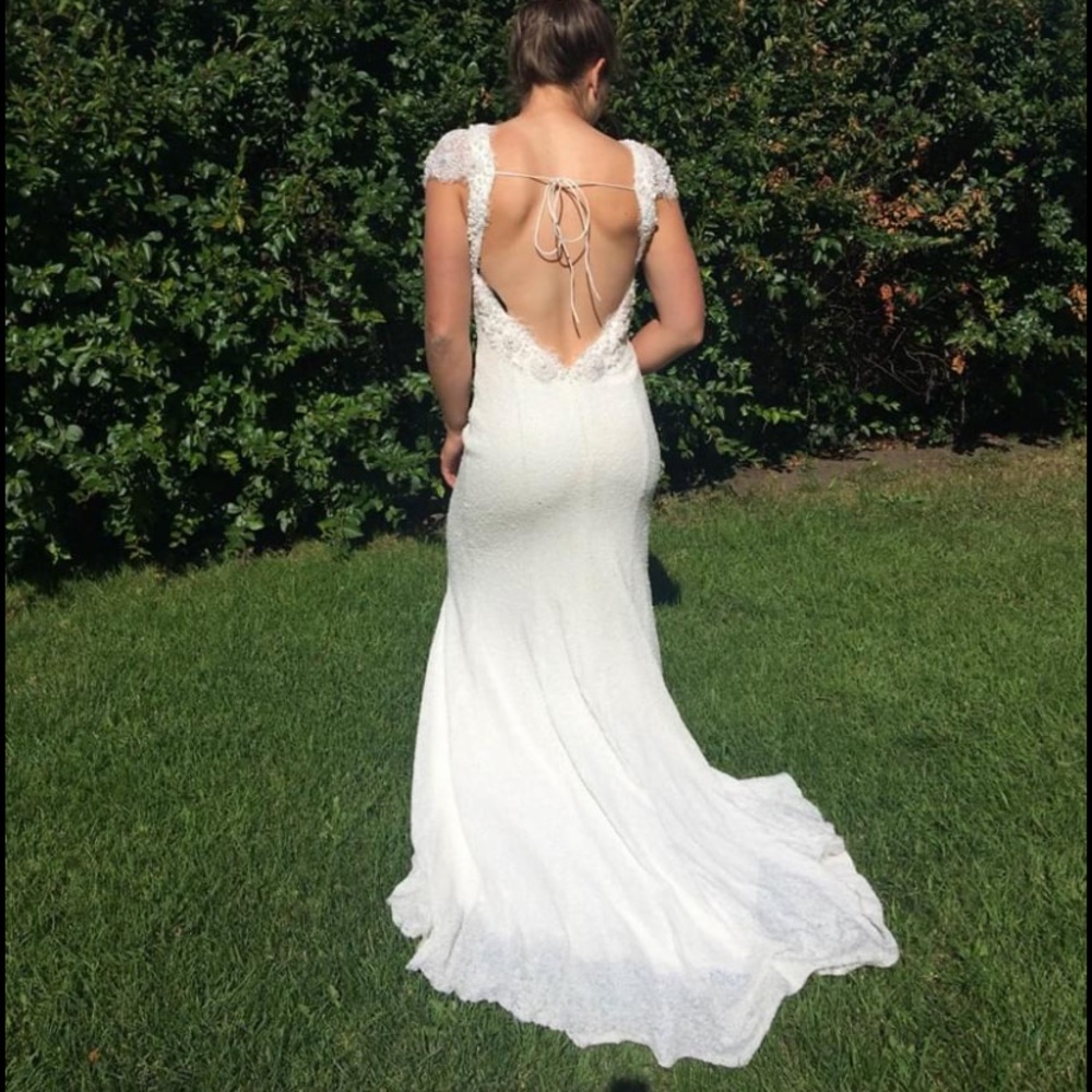 NEW- Vintage glam style wedding dress